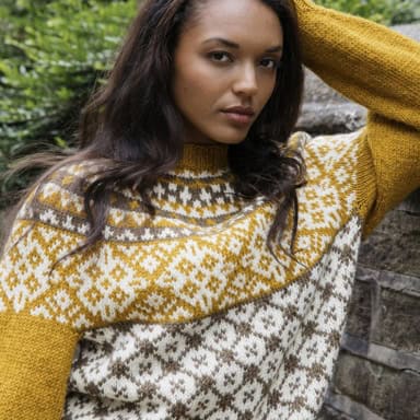 Novita Einzelanleitung Hillshadow - Rundpassenpullover