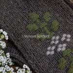 Strickset für ALYSSUM KERCHIEF mit Garn und Anleitung – Bild 3