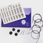 KnitPro Deluxe Set Austauschbare Rundstricknadeln lang 8 Paar 3,5-8,0mm + Zubehör