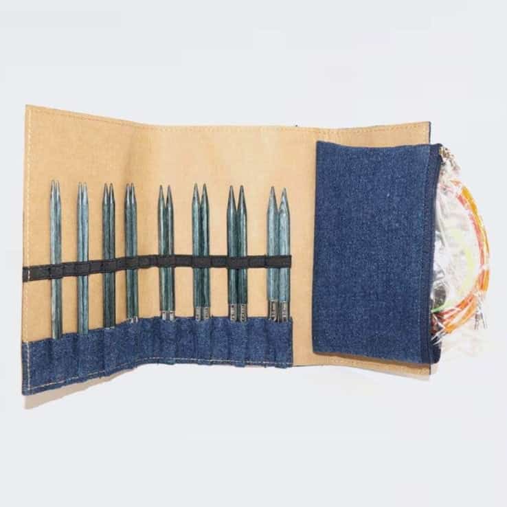KnitPro Nadelset auswechselbare Nadelspitzen Indigo 3,50 - 8,00 mm – Indigo KnitPro Nadelset auswechselbare Nadelspitzen Indigo 3,50 - 8,00 mm – Bild 1