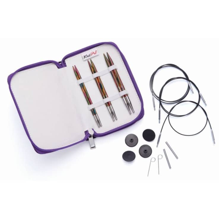 KnitPro Nadelset Starter auswechselbare Nadelspitzen Symfonie Holz, 3 Paar 4,0 - 6,0 mm KnitPro Nadelset Starter auswechselbare Nadelspitzen Symfonie Holz, 3 Paar 4,0 - 6,0 mm – Bild 1