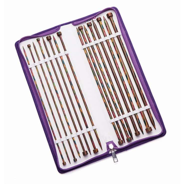 KnitPro Nadelset Jackenstricknadeln Symfonie Holz 30 cm, 8 Paar 3,50 - 8,00 mm KnitPro Nadelset Jackenstricknadeln Symfonie Holz 30 cm, 8 Paar 3,50 - 8,00 mm – Bild 1