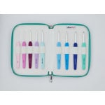 KnitPro Deluxe Häkelnadelset bunt 9 Paar 2,00 - 6,00 mm