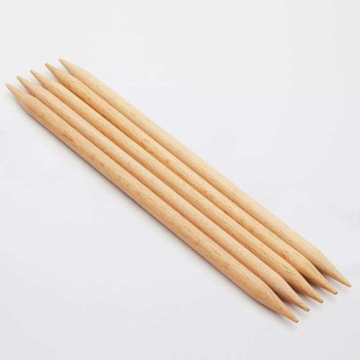 KnitPro Nadelspiel Basix Beech 2,00 mm 20 cm 5 St KnitPro Nadelspiel Basix Beech – Bild 1