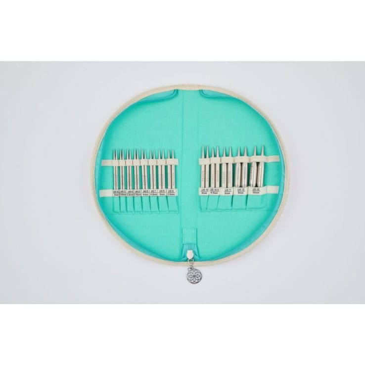 KnitPro Mindful Nadelset Passion auswechselbare Nadelspitzen 3,00 mm - 10,00 mm – blaugrün KnitPro Mindful Nadelset Passion auswechselbare Nadelspitzen 3,00 mm - 10,00 mm – Bild 1