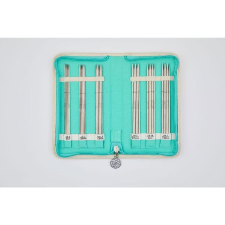 KnitPro Mindful Nadelset Gracious Nadelspiel 2,00 mm - 3,25 mm – blaugrün KnitPro Mindful Nadelset Gracious Nadelspiel 2,00 mm - 3,25 mm – Bild 1