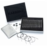 KnitPro Nadelset Deluxe auswechselbare Nadelspitzen Karbonz Box of Joy, 8 Paar 3,5 - 8,0 mm