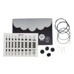 KnitPro Nadelset Deluxe auswechelbare Nadelspitzen Karbonz  3,00 - 8,00 mm