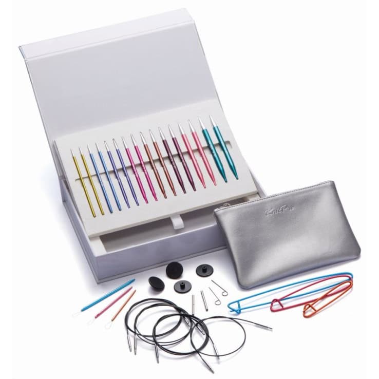 KnitPro Nadelset auswechselbare Nadelspitzen ZING Alu Melodies of Joy, 8 Paar 3,5 - 8,0 mm KnitPro Nadelset auswechselbare Nadelspitzen ZING Alu Melodies of Joy, 8 Paar 3,5 - 8,0 mm – Bild 1