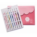 KnitPro Nadelset Deluxe Häkelnadeln ZING Alu  2,0 2,5 3,0 3,5 4,0 4,5 5,0 5,5 6,0 mm