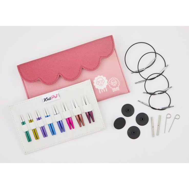 KnitPro Nadelset mini auswechselbare Nadelspitzen 8 Paar 3,00 - 6,00 mm KnitPro Nadelset mini auswechselbare Nadelspitzen 8 Paar 3,00 - 6,00 mm – Bild 1