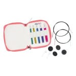 KnitPro Nadelset Starter Special auswechselbare Nadelspitzen Zing Alu 3,00 - 5,00 mm 10 cm