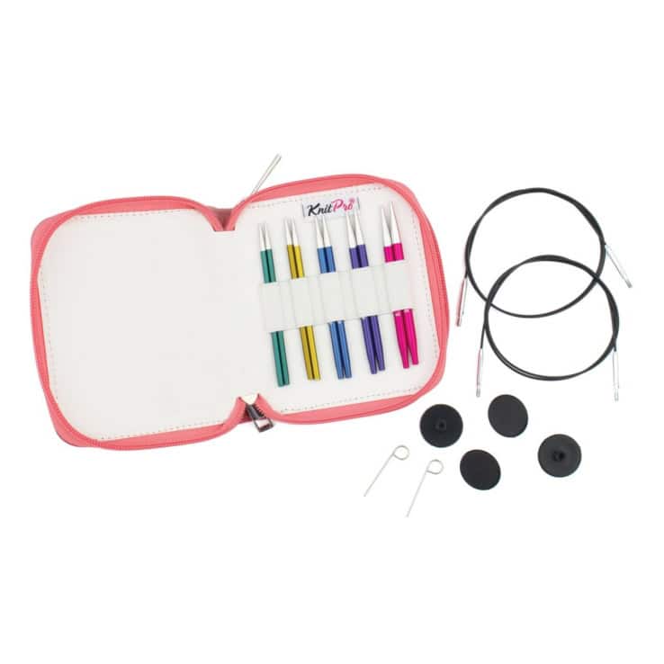 KnitPro Nadelset Starter Special auswechselbare Nadelspitzen Zing Alu 3,00 - 5,00 mm 10 cm – pink KnitPro Nadelset Starter Special auswechselbare Nadelspitzen Zing Alu 3,00 - 5,00 mm 10 cm – Bild 1