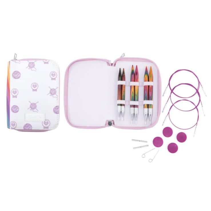KnitPro Nadelset Symfonie Holz 3 Paar, 9,0 - 12,0 mm + Zubehör KnitPro Starter Symfonie Nadelset – Bild 1