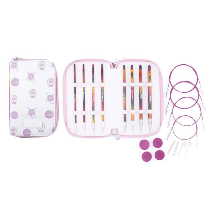 KnitPro Nadelset Symfonie Holz 8 Paar, 3,5 - 8,0 mm + Stofftasche KnitPro Starter Symfonie Nadelset – Bild 1