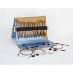 KnitPro Nadelset Grande auswechselbare Nadelspitzen Ginger Holz 13 cm 3,25 - 12,00 mm