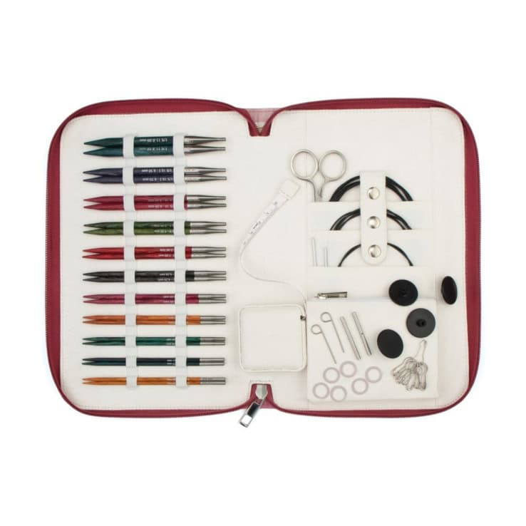 KnitPro Dreamz Regal Austauschbare Nadel-Set 3,00 - 8,00 mm 13 cm – bordeaux KnitPro Dreamz Regal Austauschbare Nadel-Set 3,00 - 8,00 mm 10 cm – Bild 1