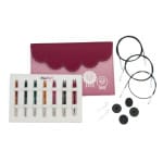 KnitPro Midi Nadelset auswechselbare Nadelspitzen Dreamz 3,00 - 5,00 mm 10 cm – Bild 2