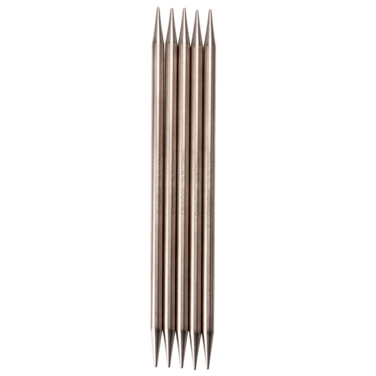 ChiaoGoo Nadelspiel Edelstahl 2,00 mm 15 cm 5 St ChiaoGoo Nadelspiel Edelstahl – Bild 1
