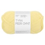 Sandnes Garn Tynn Peer Gynt in der Farbe Lemonade, ideal zum Stricken und Häkeln.