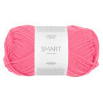 Sandnes Garn Smart Garn in Bubblegum Pink für Stricken und Häkeln.