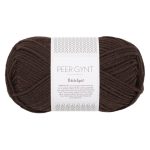 Sandnes Garn Peer Gynt by PetiteKnit in col. 3091 cacao nibs.