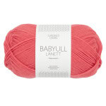 Sandnes Garn Babyull Lanett in der Farbe 4006 deep coral.