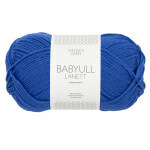 Sandnes Garn Babyull Lanett in der Farbe 5845 dazzling blue.
