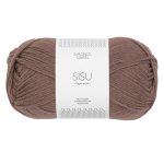 Sandnes Garn Sisu Garn in der Farbe Acorn, perfekt zum Stricken und Häkeln.
