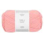 Sandnes Garn Sisu Garn in der Farbe Blossom, perfekt zum Stricken und Häkeln.