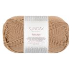 Sandnes Garn Sunday by PetiteKnit in Farbe 2542 camel, weiches Garn zum Stricken und Häkeln.