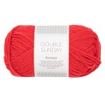 Sandnes Garn Double Sunday by PetiteKnit in der Farbe 4008 Poppy.
