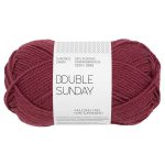 Sandnes Garn Double Sunday Garn in Rustik Rose für Stricken und Häkeln.