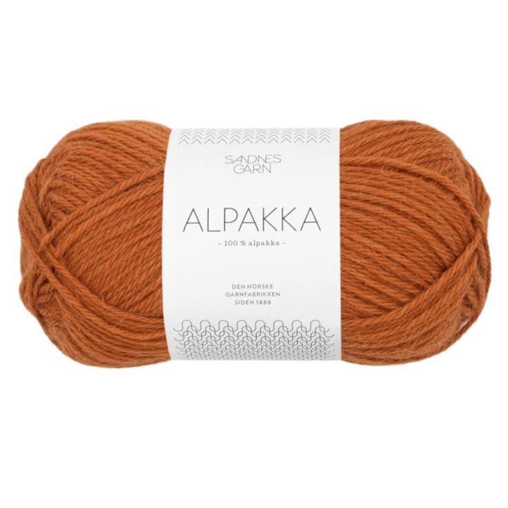 Sandnes Garn Alpakka – col. 2745 cognac Sandnes Garn Alpakka – Bild 1