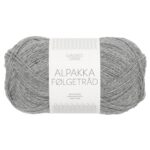 Sandnes Garn Alpakka Folgetrad in Grau, ideal zum Stricken und Häkeln.