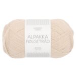 Sandnes Garn Alpakka Folgetrad in der Farbe Marzipan, ideal für Stricken und Häkeln.