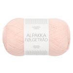 Sandnes Garn Alpakka Folgetrad in zartem Rosa, perfekt für Strick- und Häkelprojekte.
