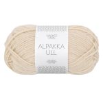 Sandnes Garn Alpakka Ull in der Farbe Almond, perfekt für Stricken und Häkeln.