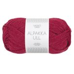 Sandnes Garn Alpakka Ull in Rumba Red, perfekt für Stricken und Häkeln.