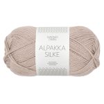 Sandnes Garn Alpakka Silke in der Farbe Cardamom, weiches Garn für Stricken und Häkeln.