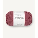 Sandnes Garn Merinoull in der Farbe 4344 dry rose, weiches Garn zum Stricken und Häkeln.