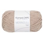 Sandnes Garn KlompeLOMPE Merinoull in beige mottled, hochwertiges Garn für Stricken und Häkeln.