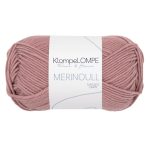 Sandnes Garn KlompeLOMPE Merinoull in dusty pink, ideal für Stricken und Häkeln.