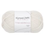 Sandnes Garn KlompeLOMPE Tynn Merinoull in Kittfarbe, weiches Garn für Stricken und Häkeln.