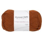 Sandnes Garn KlompeLOMPE Tynn Merinoull in cinnamon stick.