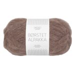 Sandnes Garn Borstet Alpakka in der Farbe 3161 acorn, perfekt für Strick- und Häkelprojekte.