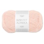Sandnes Garn Borstet Alpakka in der Farbe Ballet Tutu, ideal zum Stricken und Häkeln.