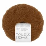 Sandnes Garn Tynn Silk Mohair in Monks Robe, feines Mohair-Garn für Strickprojekte.