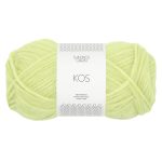 Sandnes Garn Kos Wolle in Lime Punch, perfekt für Strick- und Häkelprojekte.