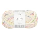 Sandnes Garn Poppy Wolle in bunten Farben, perfekt für Stricken und Häkeln.
